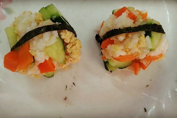 自制紫菜包饭