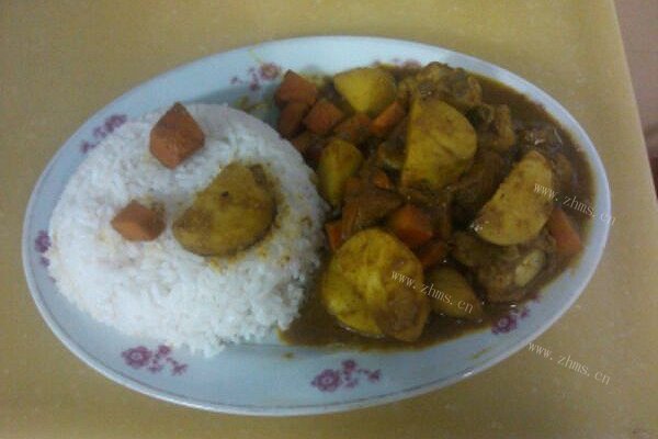 咖哩排骨饭