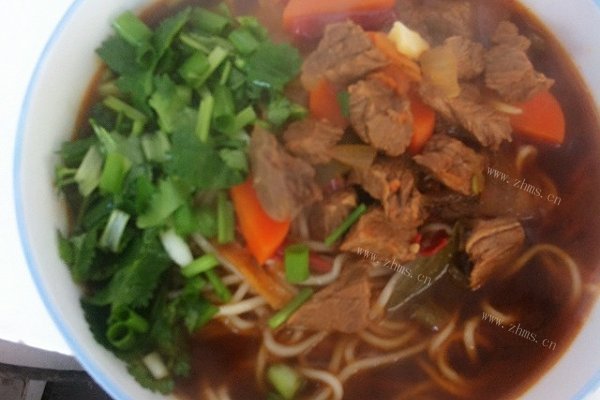 红烧牛肉面