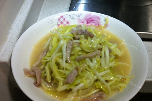 家常韭黄肉丝