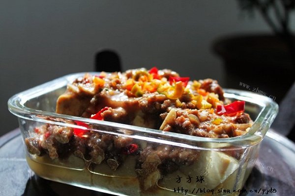 肉末豆腐