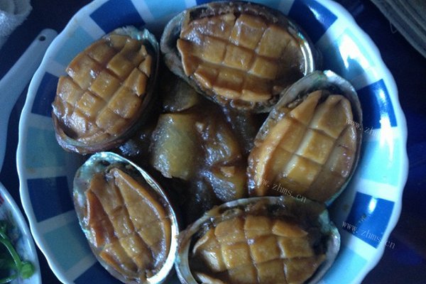 红烧鲍鱼扒冬瓜