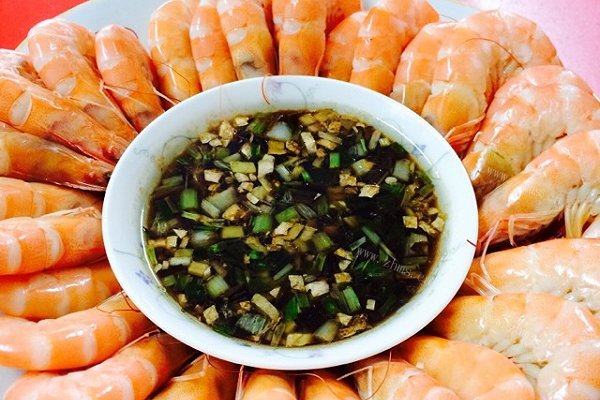 万字纯酿造酱油试用报告-盐水基围虾