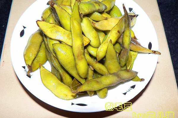 家庭版煮毛豆