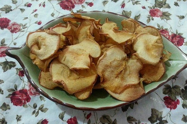 美味烤苹果片片