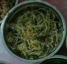凉拌豆芽