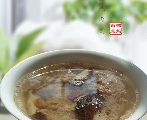 最简单的补品: 陈皮炖肉饼