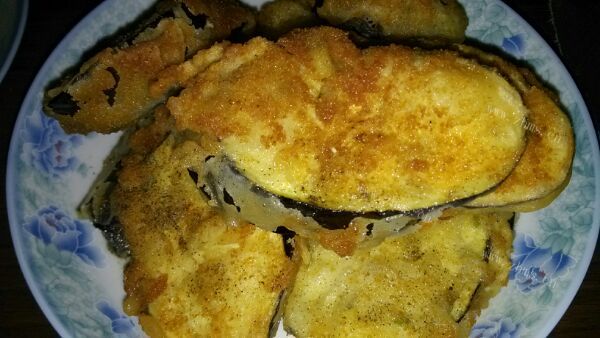香酥茄饼