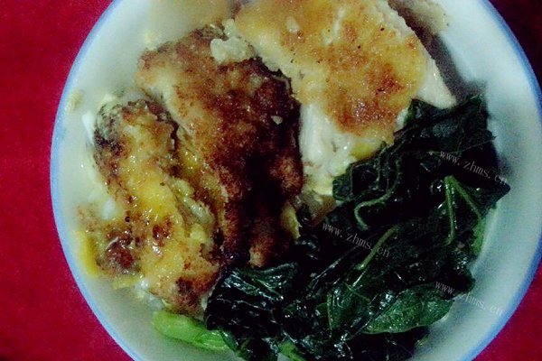 26cm平底锅做出纯日式猪排饭4人份