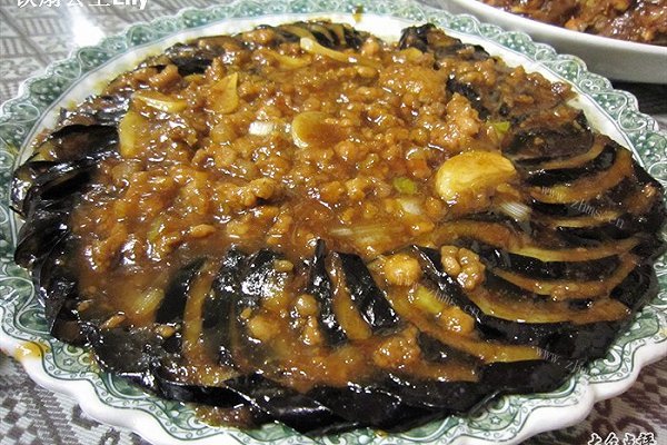 简单版肉沫茄子