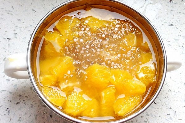 西贝妈妈辅食1Y 「香橙西米露」