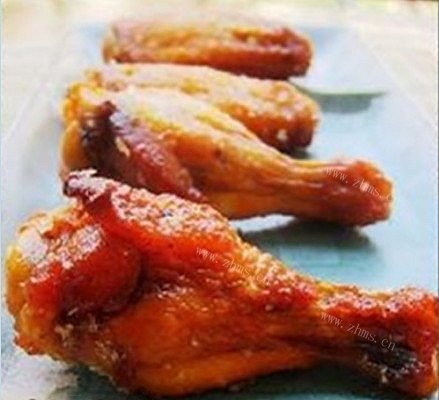 叉烧烤鸡腿