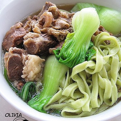 秘制翡翠牛肉面