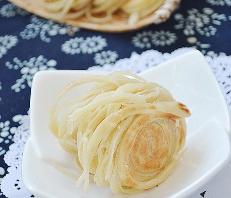 好吃又酥脆的-盘丝饼