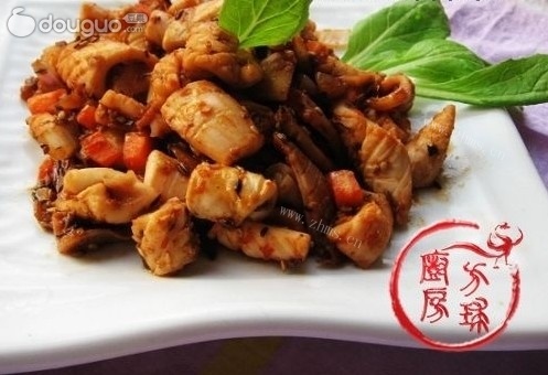 烧烤味的炒鱿鱼