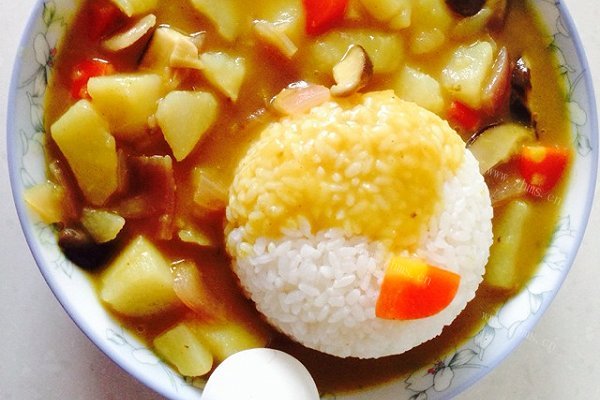 自制咖喱饭