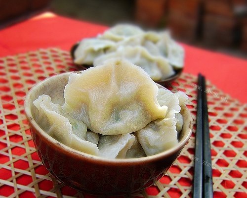 鲜扇贝饺子