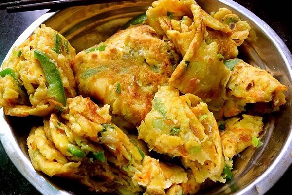 黄金鸡蛋煎饼