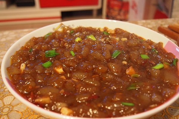 炒凉粉