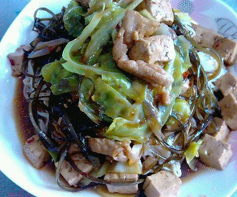 家常豆腐面
