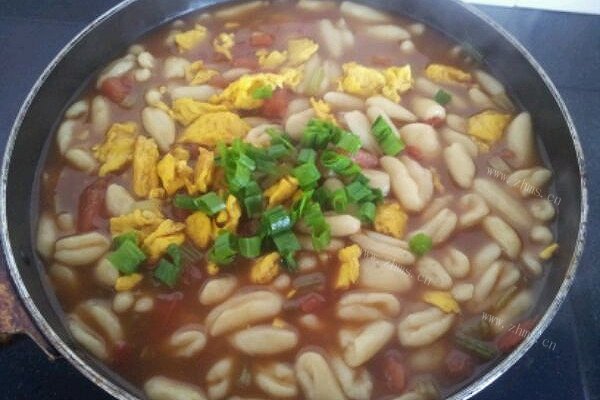 烩麻食(猫耳朵)