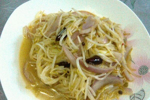 家常洋葱搭豆芽