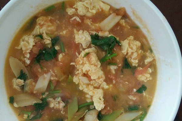 西红柿炖鸡蛋