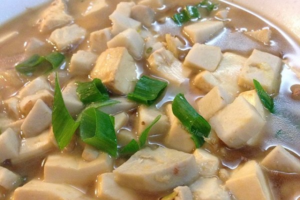 家常头豆腐汤