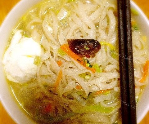 美味鸡汤面