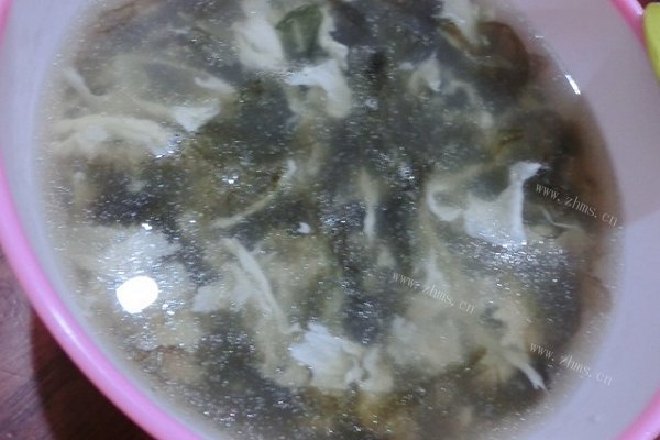 紫菜蛋花湯