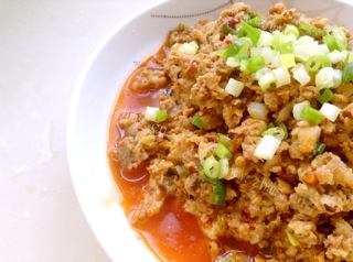 自制麻辣包浆豆腐