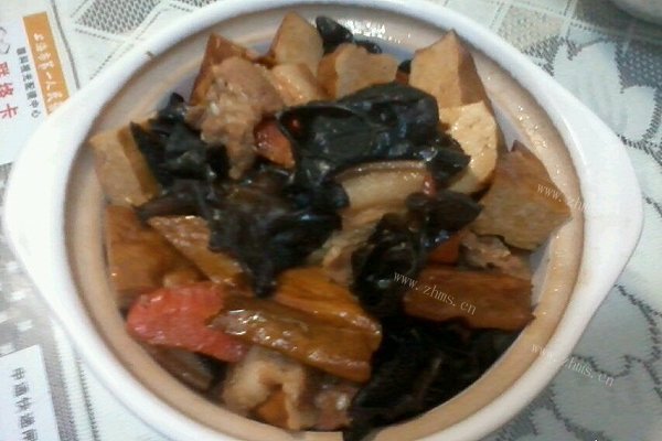 煮香干