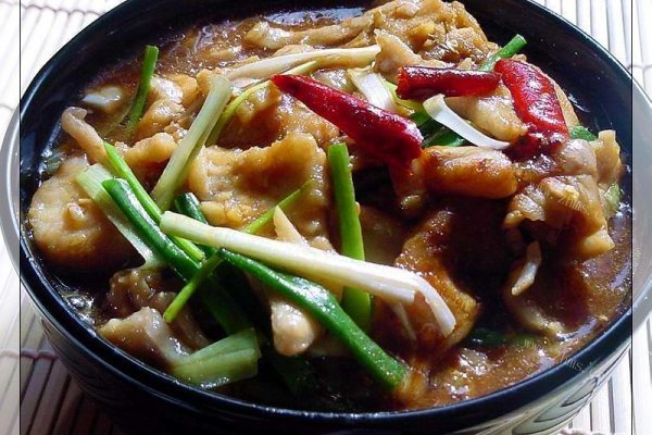 家常的豆花鱼片