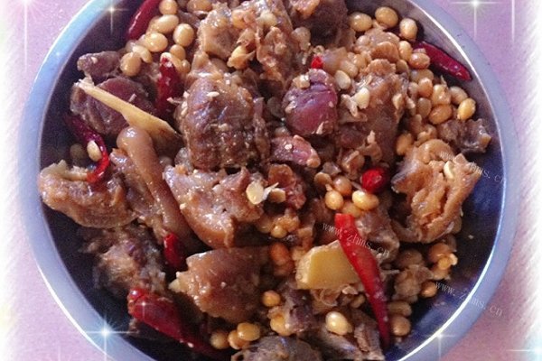 毛豆烧猪蹄