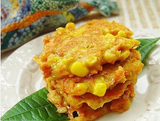 胡萝卜早餐饼