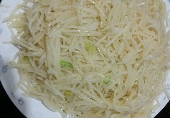 家常清炒土豆丝