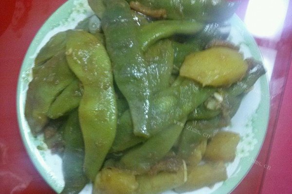 豆角炖土豆