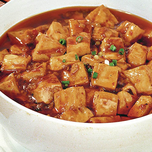 味道不错的麻辣豆腐