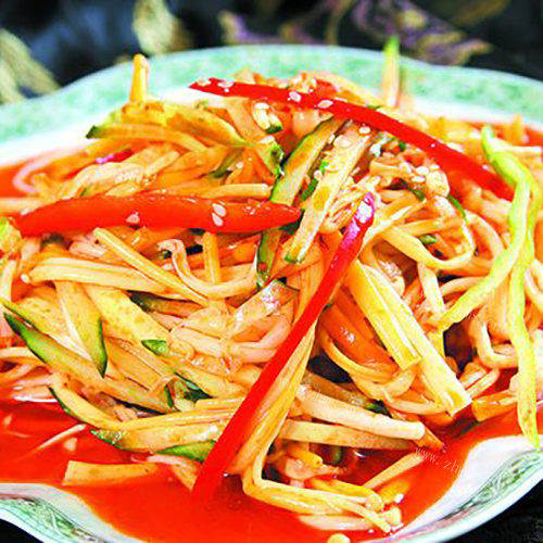 家常菜红油金针菇