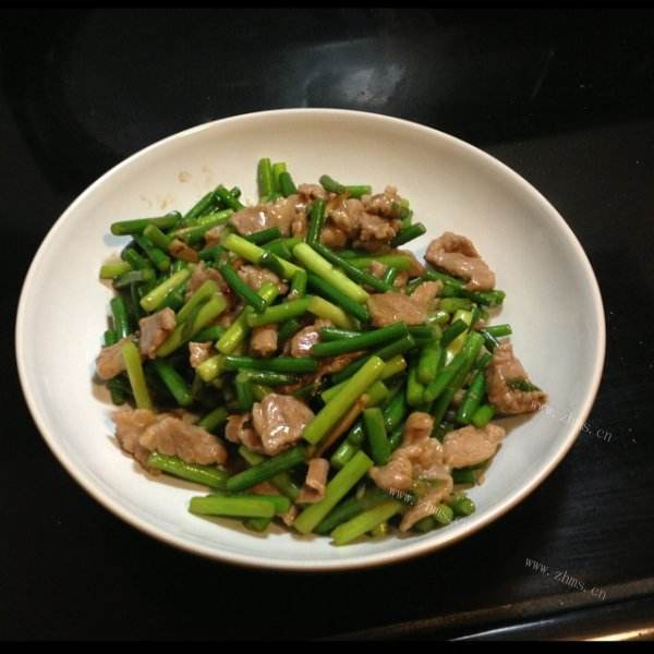下饭的蒜薹炒肉
