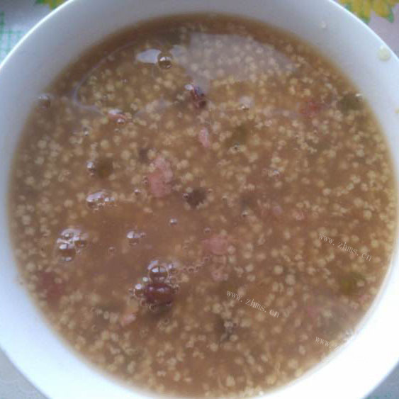 家常红豆绿豆粥