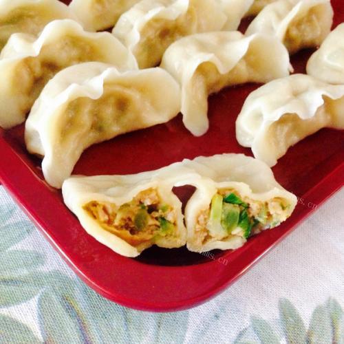 自制圆白菜饺子