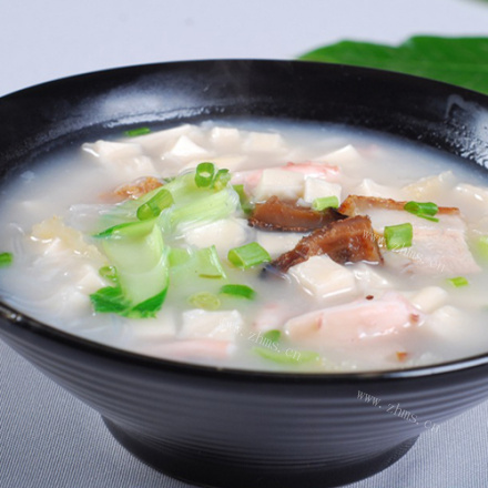 「美味可口」白菜豆腐汤