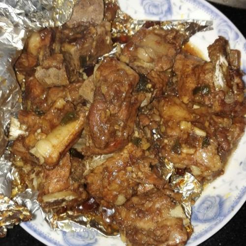 家常锡纸排骨
