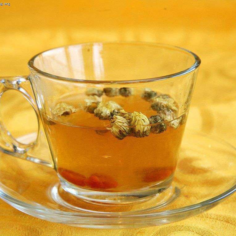 清肝柠檬枸杞菊花茶