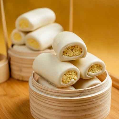 奶香味浓的银丝卷