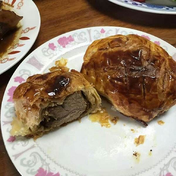 美味的惠灵顿牛排