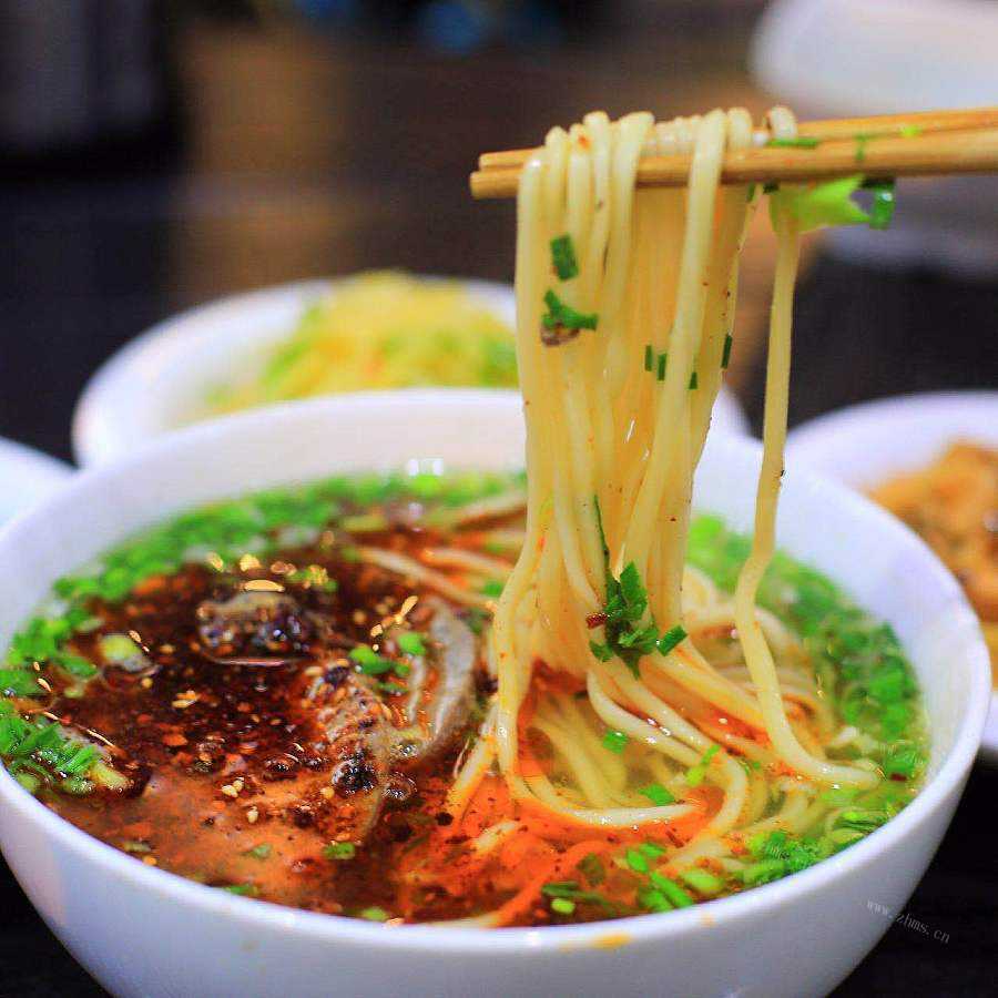 浓香的兰州牛肉面
