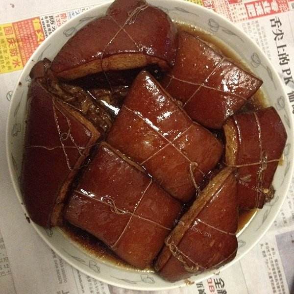 诱人的东坡肉