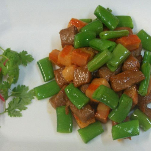 健康美食之四季豆炒肉